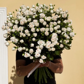 Букет из 27 кустовых роз (80 см) в Павловском Посаде