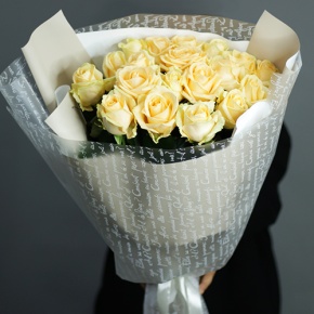 Букет из 19 роз Аваланж (70 см) в Павловском Посаде