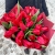 Букет 27 красных тюльпанов в Павловском Посаде