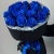 Букет "Блу мун" из 15 синих роз (Эквадор) в Павловском Посаде