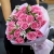 Букет из 21 розовой розы Аква (50 см) в Павловском Посаде