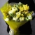 Букет из ранункулюсов и мимозы в Павловском Посаде