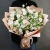 Букет "Полли" из эустом и кустовых пионовидных роз в Павловском Посаде