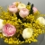 Букет "Маффин" из ранункулюсов и мимозы в Павловском Посаде