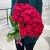 51 малиновая тепличная роза Шангрила (70 см) в Павловском Посаде
